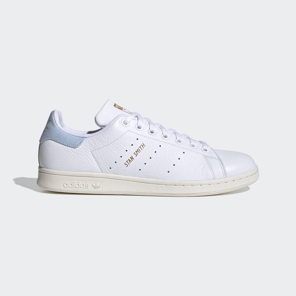 Adidas Men's Stan Smith Originals Shoes White/Silver Metal Ireland FV8276